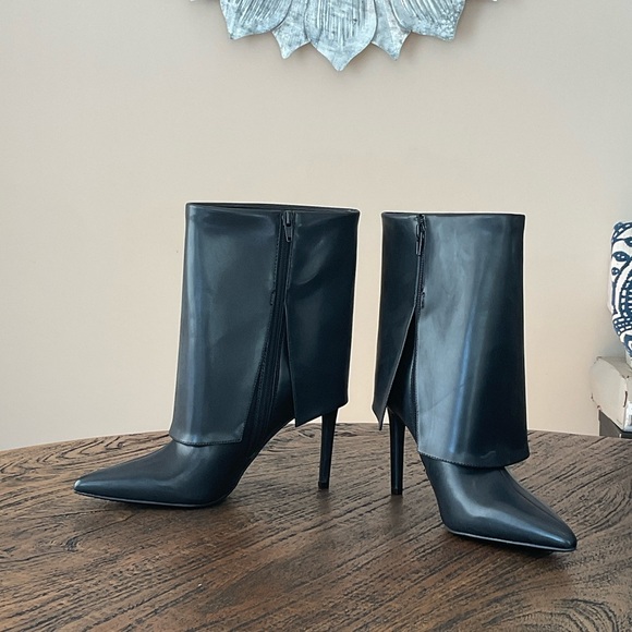 INC International Concepts Shoes - INC International Concepts Black Heeled Boots